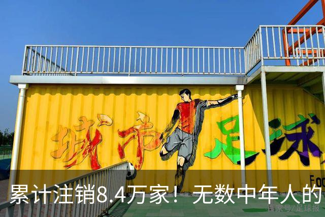累计注销8.4万家！无数中年人的“庇护所”，如今为何跌下神坛？