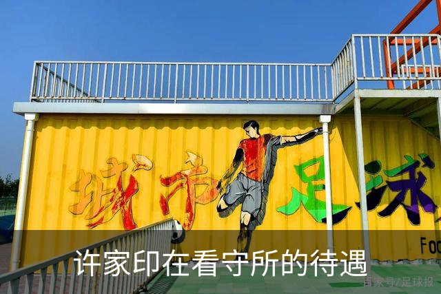 许家印在看守所的待遇